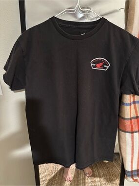 Honda Black Kids Short-Sleeve Graphic Tee
